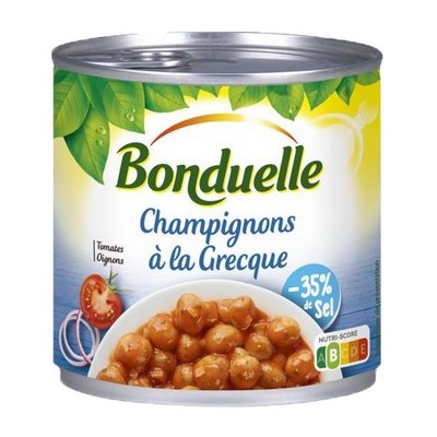 Champignons à la Grecque Bonduelle 400g