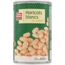 HARICOT BLANC AU NATUREL BF BOITE 1/2 400 G