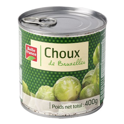 Belle France Brussels Sprouts 400g Can