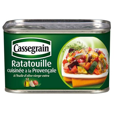 Provençal Cooked Ratatouille Cassegrain 380g