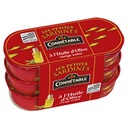 Pack of 3 Mes P’tits Plaisirs Sardines in Extra Virgin Olive Oil 55g Connétable