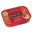 1/6 Sardines sans arêtes à l'huile d'olive vierge extra CONNETABLE 115g