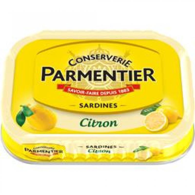 Parmentier Lemon Sardines 135g