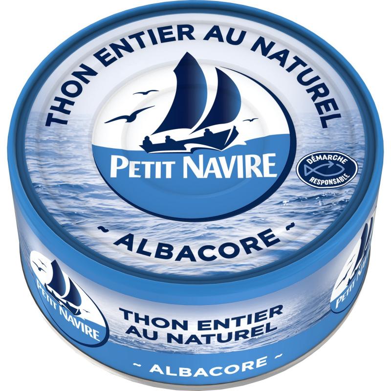 Thon au Naturel Démarche Responsable PETIT NAVIRE 112g x 2