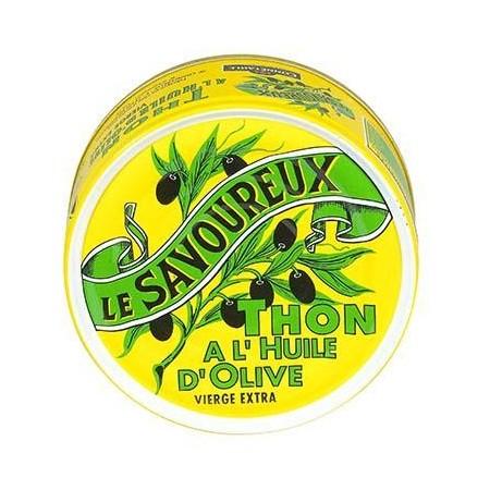Le Savoureux Whole Albacore Tuna in Extra Virgin Olive Oil 160 g