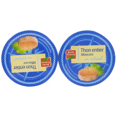 Whole Albacore Tuna in Brine Belle France 2x160g