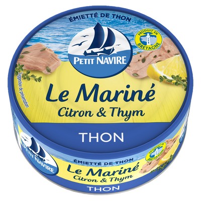 Marinated Tuna Flakes with Lemon & Thyme PETIT NAVIRE 110g