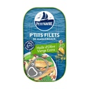 Little Mackerel Fillets with a Hint of Extra Virgin Olive Oil — No Added Flavors, 90 g