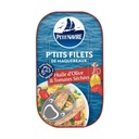 Mini Mackerel Fillets in Extra Virgin Olive Oil with Sun-Dried Tomatoes — No Added Flavorings, 90 g