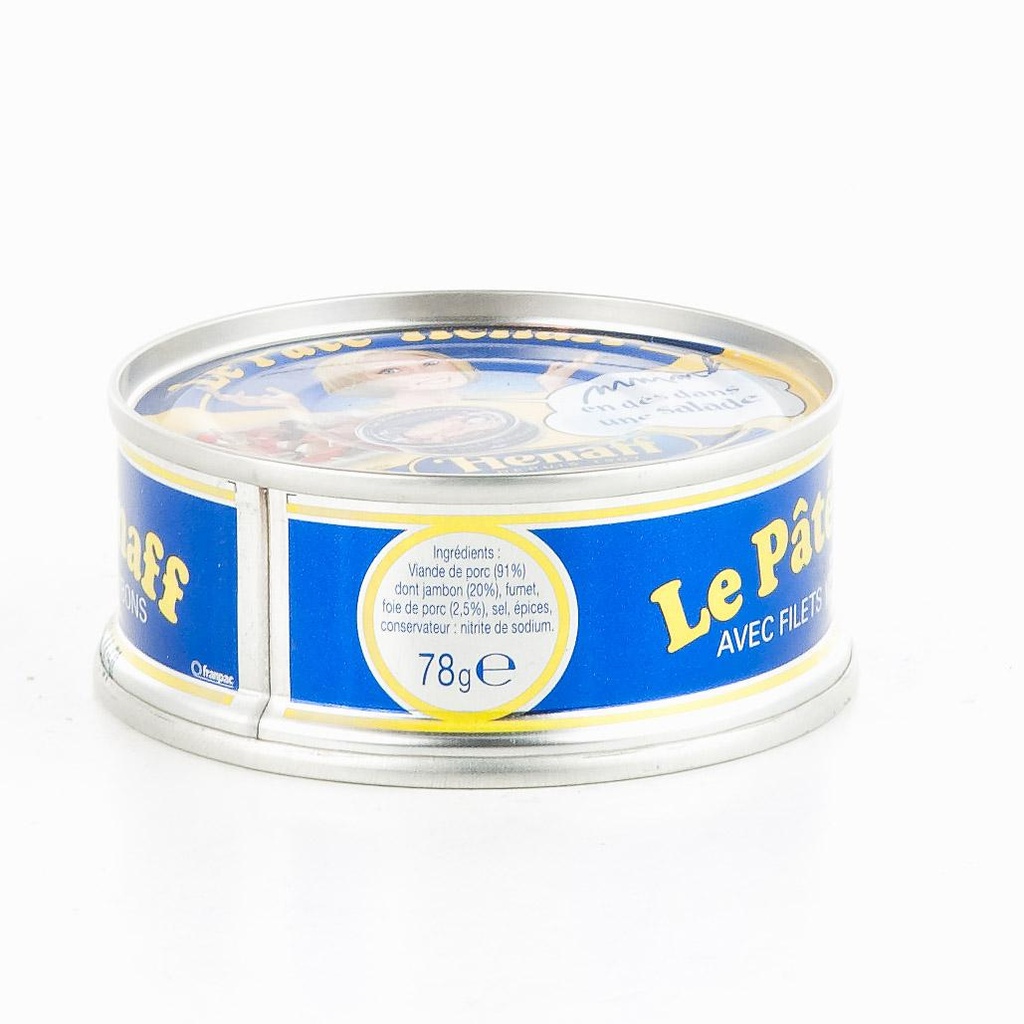 1X10 CANNED PORK PATÉS HENAFF