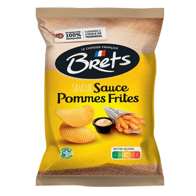 Brets French Fries Sauce Flavored Chips 125g