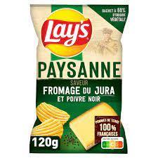 LAYS JURA CHEESE 120G