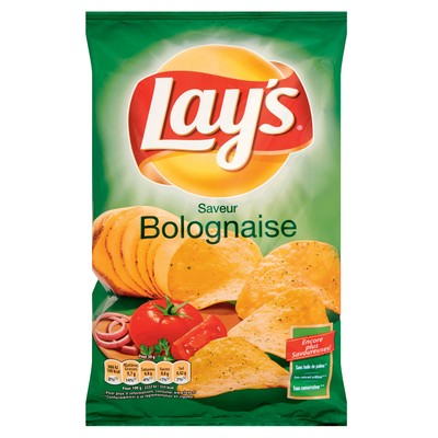 Lays Bolognaise Chips 130g (16x20)