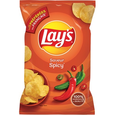 Lay's saveur spicy 130 g