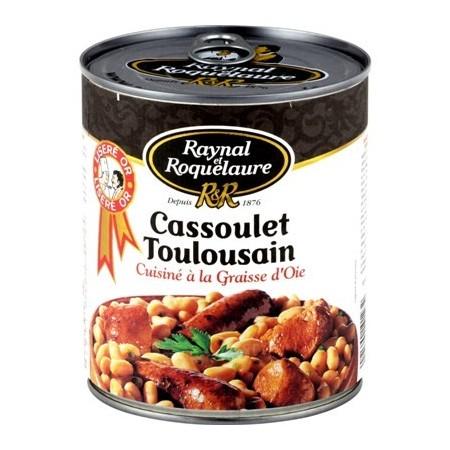RAYNAL ET ROQUELAURE Cassoulet Toulousain Graisse de canard 840g