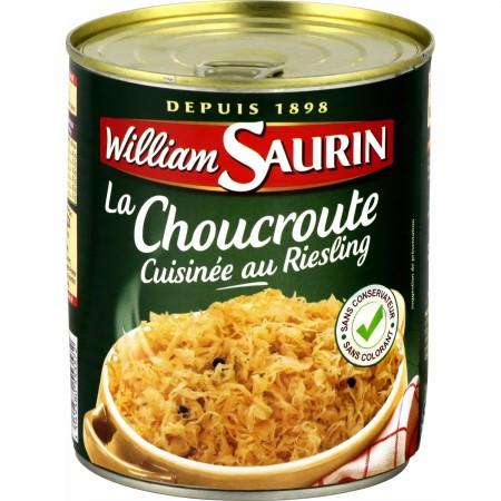 WILLIAM-SAURIN - SAUERKRAUT WITH RIESLING 4/4 - 810 g