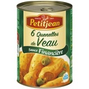 PETITJEAN - QUENELLES DE VEAU SAUCE FINANCIERE 400G