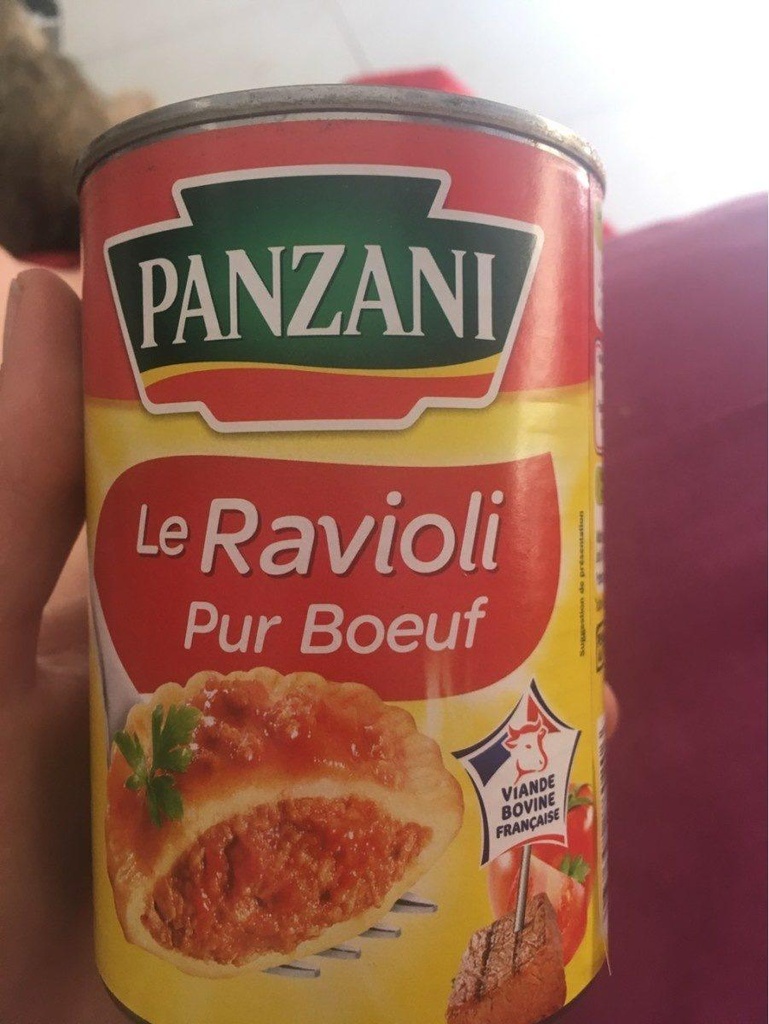 PANZANI - RAVIOLI PUR BOEUF 1/2 - 400g
