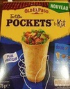 Old El Paso Kit Tortilla Pocket 375g