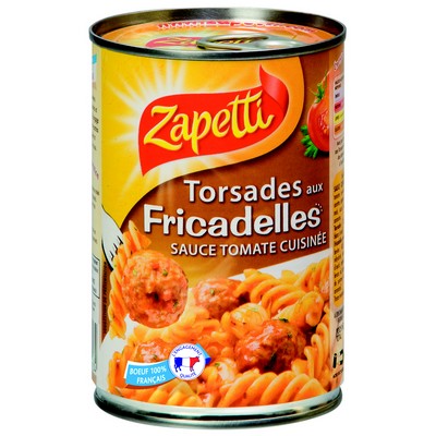 Zapetti Fusilli with Beef Meatballs 400G