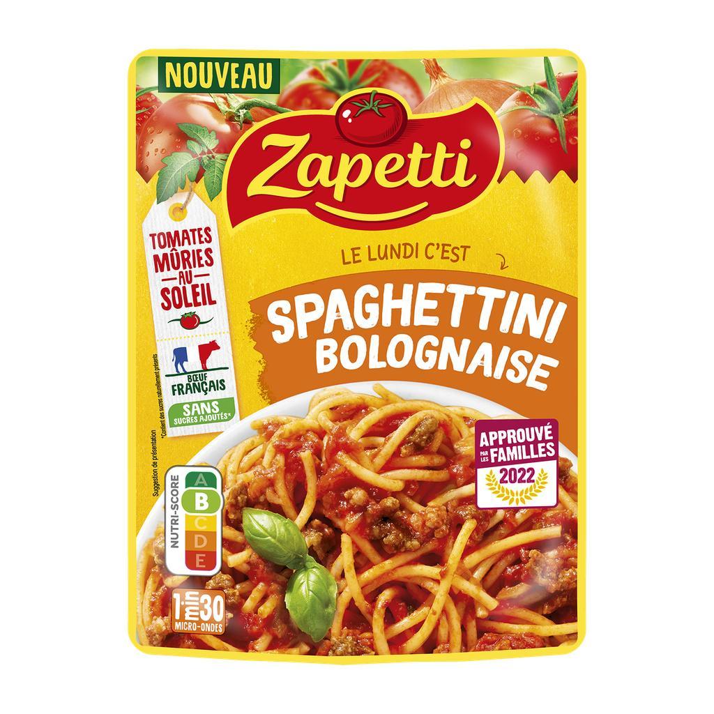Zapetti Spaghettini Bolognese 300G (DOYPACK)