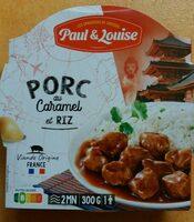 PAUL & LOUISE - Barquette Porc au caramel et son riz