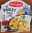 PAUL & LOUISE - Chicken Korma and Rice Tray 300g