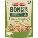 WILLIAM SAURIN - DOYPACK BON POUR NOUS FOREST-STYLE RICE WITH ROAST CHICKEN 300G