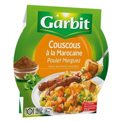 GARBIT - Moroccan Couscous with Chicken and Merguez 285g