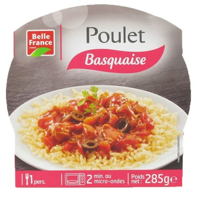 Basque-Style Chicken and Rice BF Tray 285g
