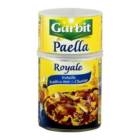 GARBIT - PAELLA CYLINDRE VOLAILLE / FRUITS DE MER 940G