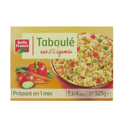 5 Vegetable Taboulé Belle France 525g Box