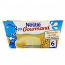 NESTLÉ P'TIT GOURMAND Semoule au Lait - 4 x 100g - Dès 6 mois