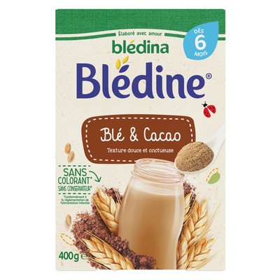 BLEDINA BLEDINE Wheat and Cocoa 400g From 6 Months