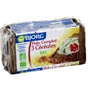 BJOR Wholemeal 3-Cereal Bread 500g Organic