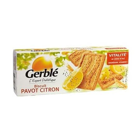 GERBLE BISCUIT PAVOT CITRON 200G