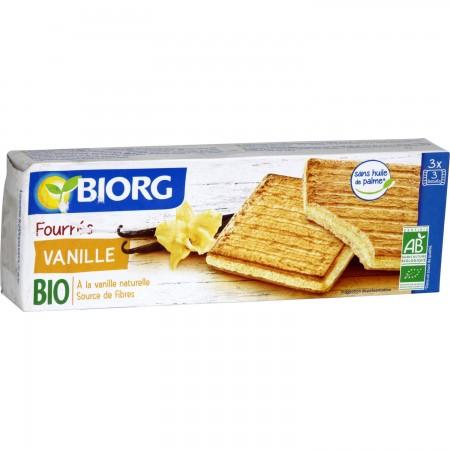 BJOR Organic Vanilla Filled Biscuits 225g