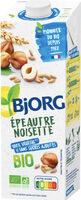 BJOR Organic Spelt Hazelnut Drink 1L