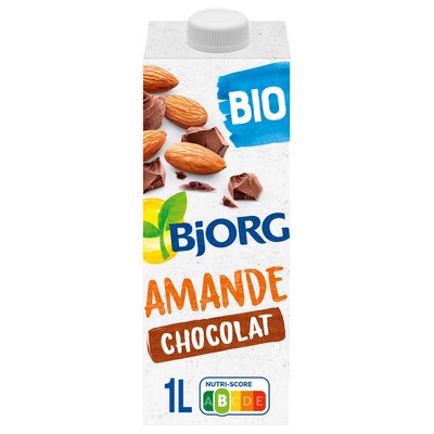 BJOR Organic Chocolate Almond Milk 1L