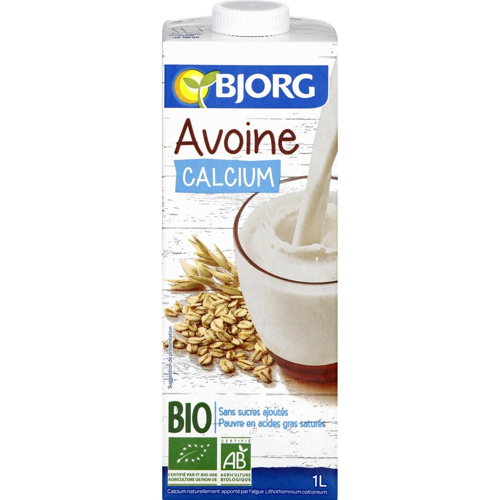 BJOR Boisson avoine Bio 1l