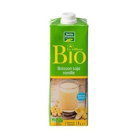 BOISSON SOJA VANILLE BIO BF BRIQUE 1 L