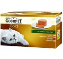 GOURMET GOLD Les Terrines - 4 x 85 g - Boîtes pour chat adulte