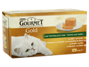 GOURMET GOLD Les Mousselines - 4 x 85 g - Boîtes pour chat adulte