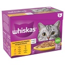 WHISKAS Fresh Pouches Poultry Feasts in Jelly for Adult Cats 4 Varieties 12x85g