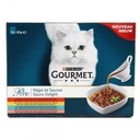 GOURMET PERLE Régal de Sauces - 12 x 85g - Sachets fraîcheur pour chat adulte