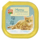 Salmon Rich Cat Menu Belle France Tray 100g