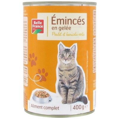 Chicken in Jelly for Cats Belle France Can 400g