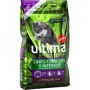 ULTIMA croquettes Chat Stérilisé d'intérieur 1,5kg