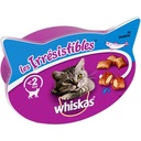 WHISKAS TEMPTATIONS Salmon Flavour Treats for Adult Cats 60g