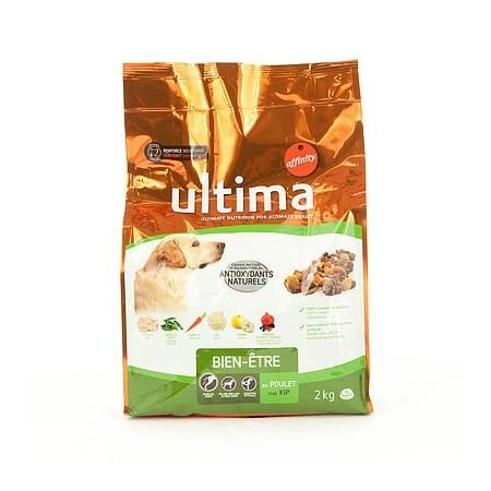 ULTIMA multi-croquettes Chien Medium Maxi Adulte Poulet 2kg